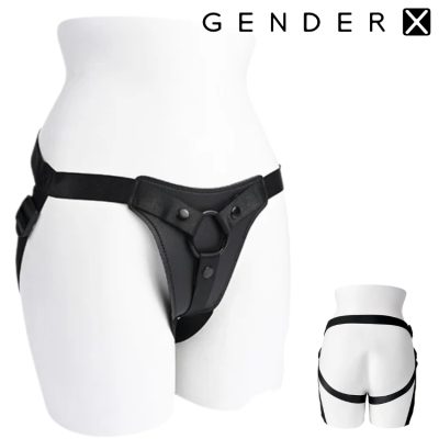 Harnais Pleasure Gender X noir ajustable – Boutique Le Prince