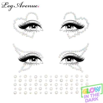 body jewels Ayla Leg Avenue glow
