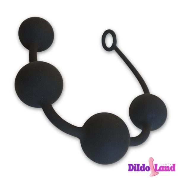 Poignée souple en boucle pour un retrait sécurisé – DildoLand VelvetOrbs