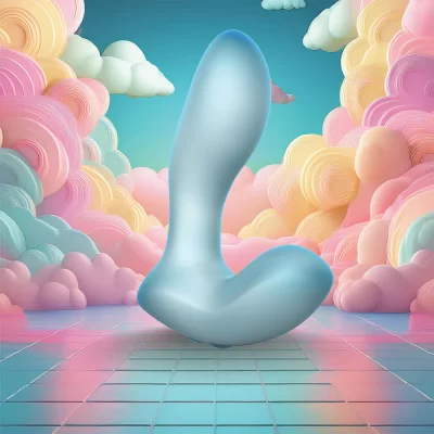 Softies 5” silicone vibrator courbé