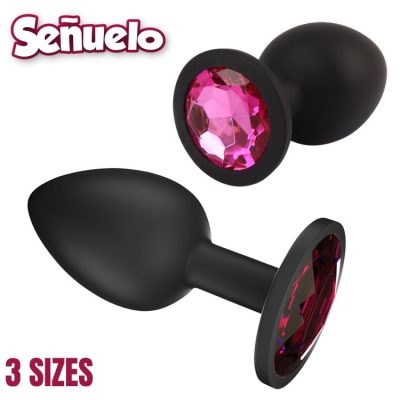 Booty Fantasy Gem Plug Senuelo en silicone avec bijou
