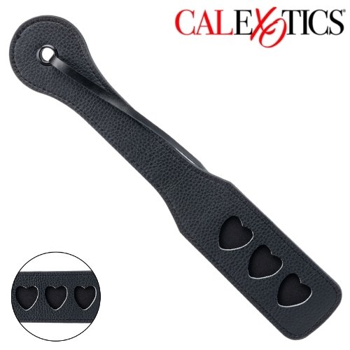 Heart Throb Paddle – paddle BDSM en cuir PU