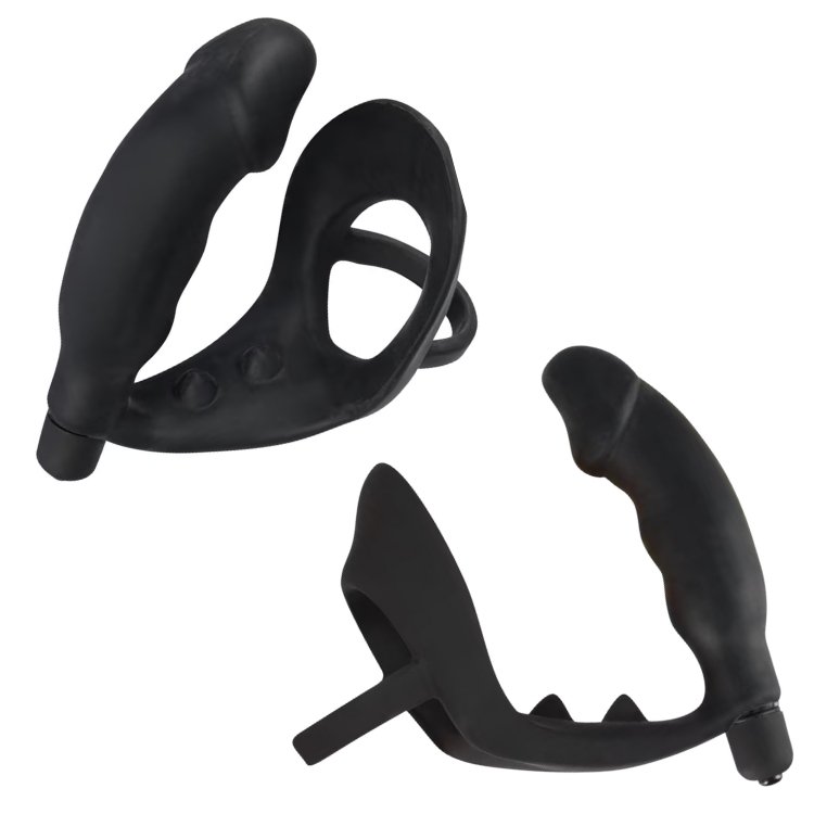 anneau pénien avec plug prostatique