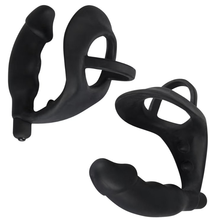 anneau pénien avec plug prostatique