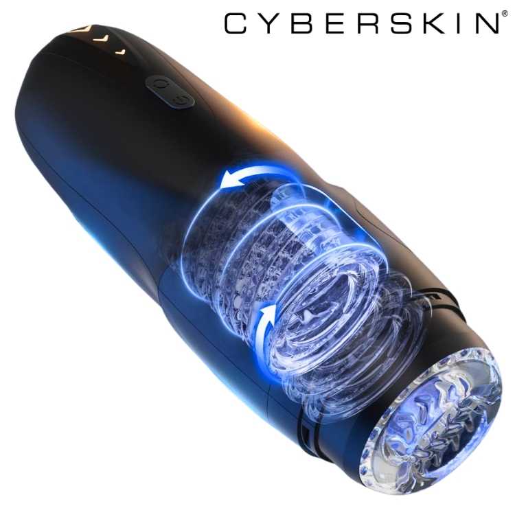 “Masturbateur automatique GalaxyVoy CyberSkin en action”