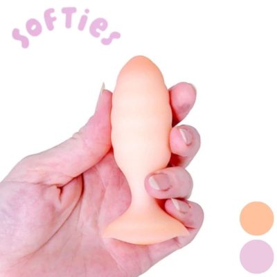 softies anal plug 4 pouces silicone