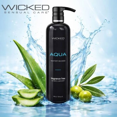 Aqua – Lubrifiant Intime à Base d’Eau Longue Durée - Wicked