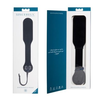 Bow Tie Acrylic Paddle – Sincerely