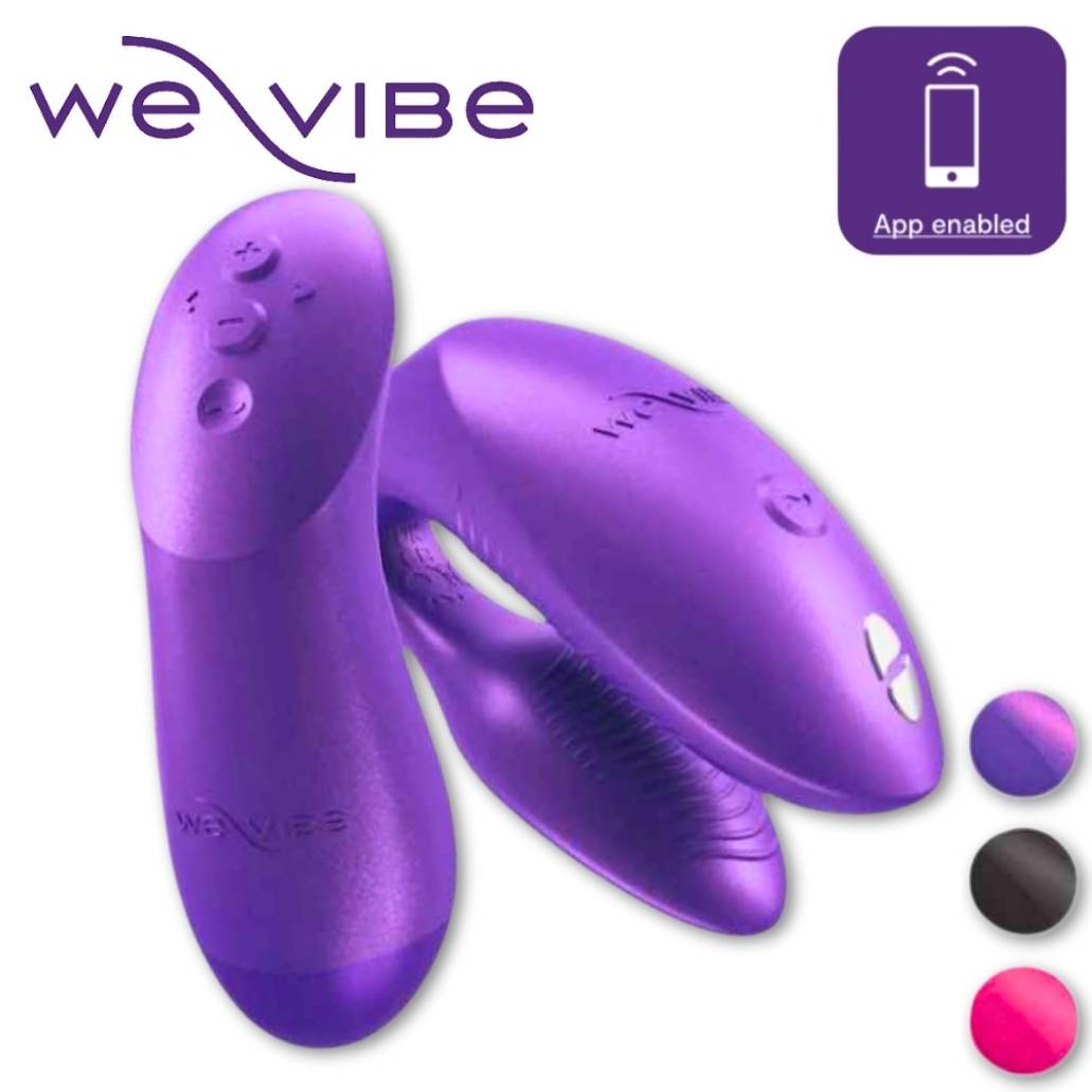 We-Vibe Chorus Pro — Vibromasseur Couple Fusion Wave, Télécommande Haptique