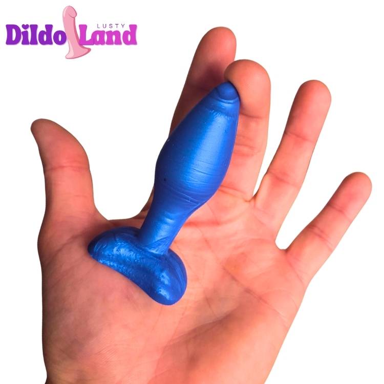 Comète Bleue plug anal silicone médical bleu