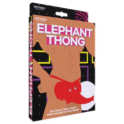 String éléphant homme vue de face