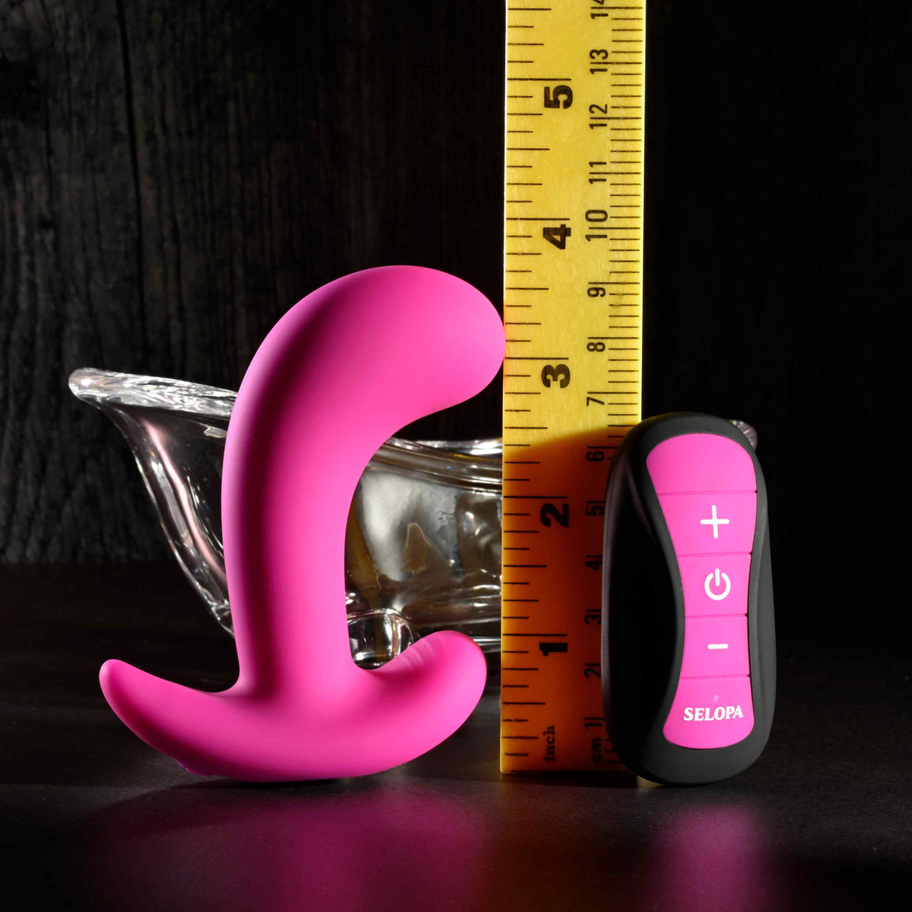 Vibromasseur prostatique Hooking Up Selopa en silicone rose