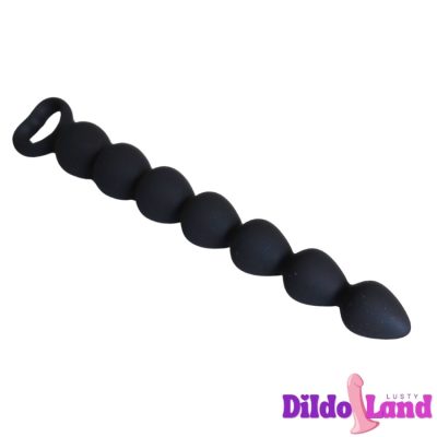 Boules anales progressives avec anneau en cœur