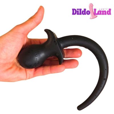 plug anal queue flexible noir