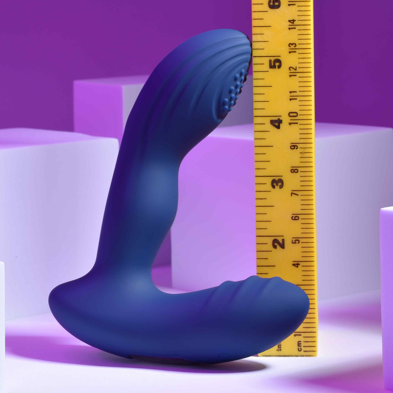 Pleasure Pleaser Playboy Pleasure en silicone bleu