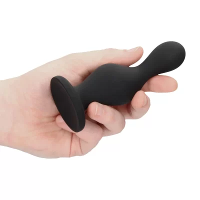 Silicone Wave Butt Plug – Ouch! (2) Plug anal Wave avec ventouse mains libres