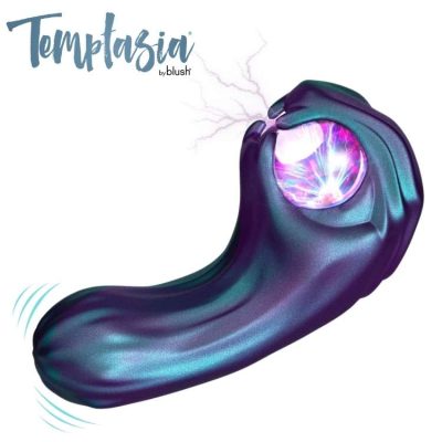 Vibromasseur Temptasia Viper Pulse globe plasma violet - sextoy rechargeable compact voyage