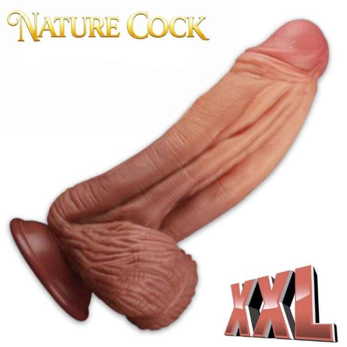 gode Nature Cock Monster 10 dual density réaliste
