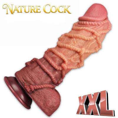 gode Nature Cock Monster Rope 10.5 dual density réaliste