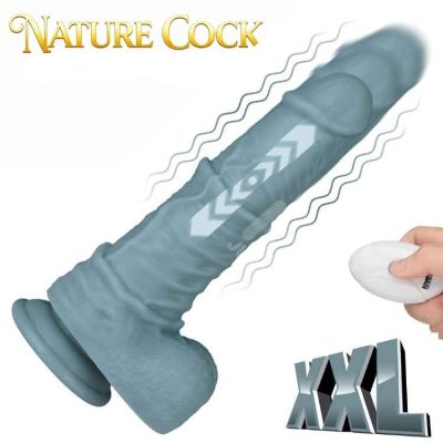 11'' Silicone Thruster Nature Cock gode réaliste va-et-vient