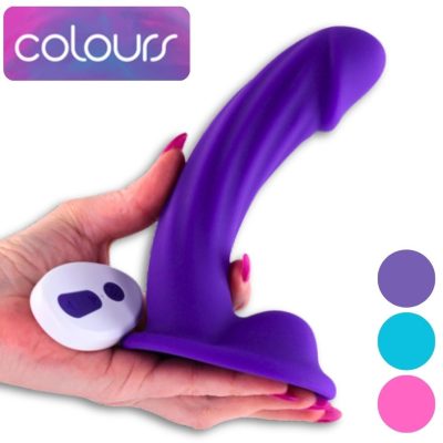 6 Inch Vibrating Dildo – Colours