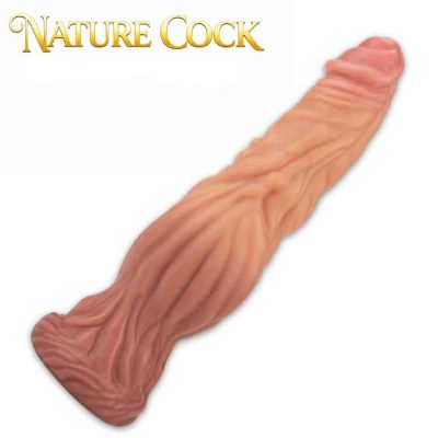 gode Nature Cock Wolf 9.5 silicone double densité