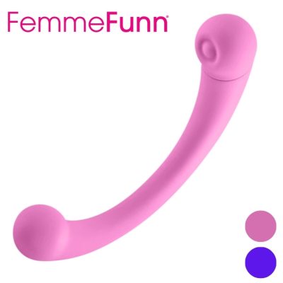 Vibromasseur Point G Aluna de FemmeFunn en silicone SOFTFEEL™