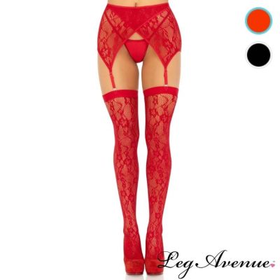 Bas en Dentelle avec Porte-Jarretelles Rachel - 1608 - Leg Avenue