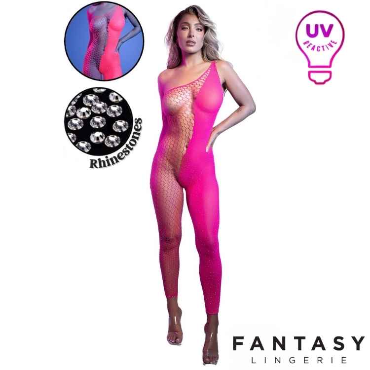 Bodystocking Hyperdrive avec Strass - FAGL2554 - Fantasy Lingerie