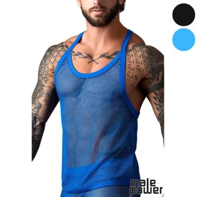 Camisole à Filet Extensible - MP110-11C - Male Power