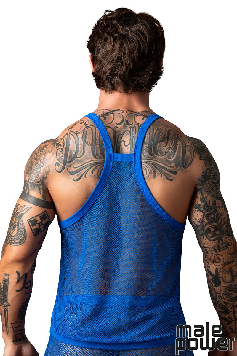 Camisole à Filet Extensible - MP110-11C - Male Power – Image 2