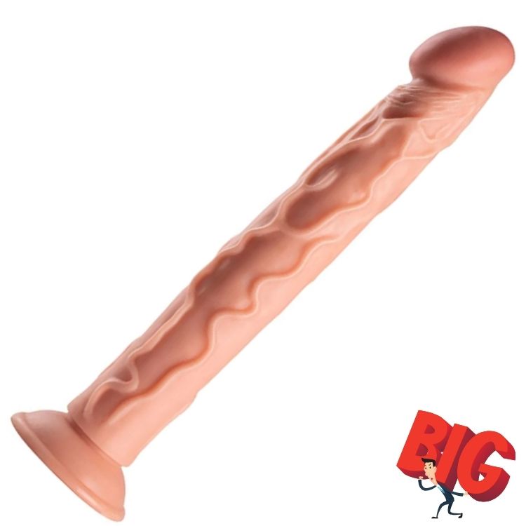 Gode réaliste Colosse 13.5 pouces avec ventouse