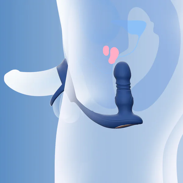 Masseurs prostate avec va-et-vient et vibrations Cyrus