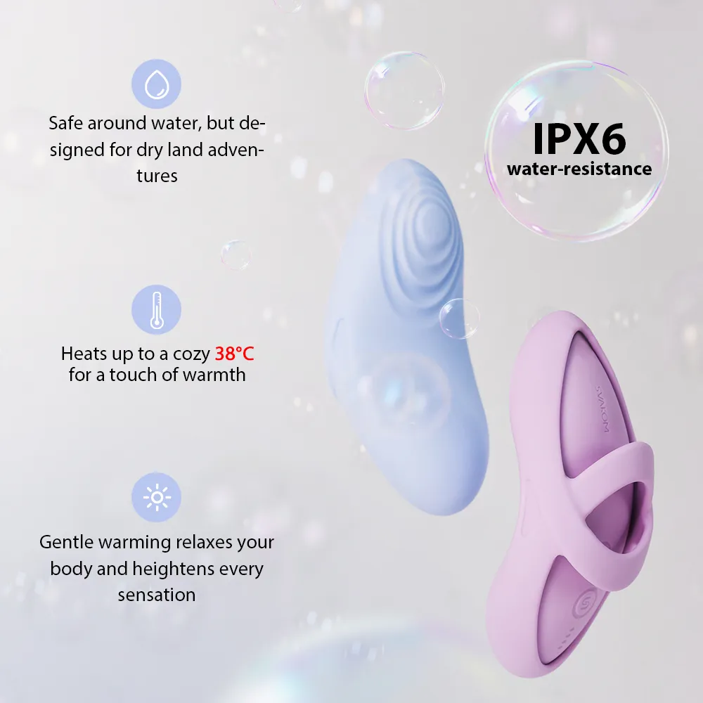 Sextoy féminin connecté ECHO 2 SVAKOM vue produit détaillée