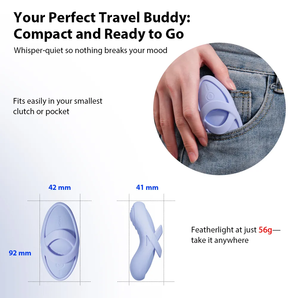 ECHO 2 SVAKOM manchon de doigt texturé pour stimulation précise