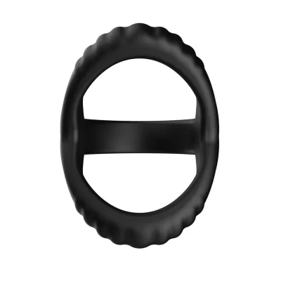 cock ring et ball ring 3-en-1 Forto silicone extensible
