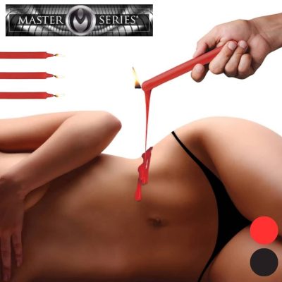 Fire Sticks Fetish Drip Candle Set of 3 - Master Series