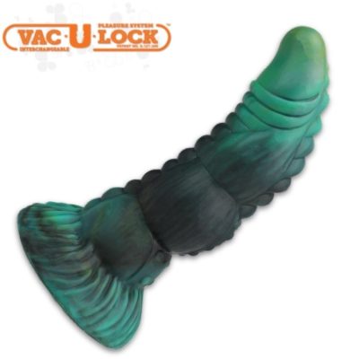 Green Serpent Fantasy Fuckers gode silicone vert
