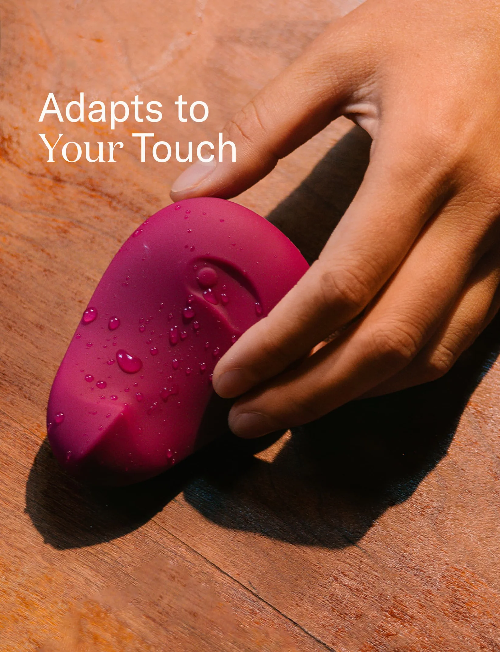 Pom vibromasseur compact et discret