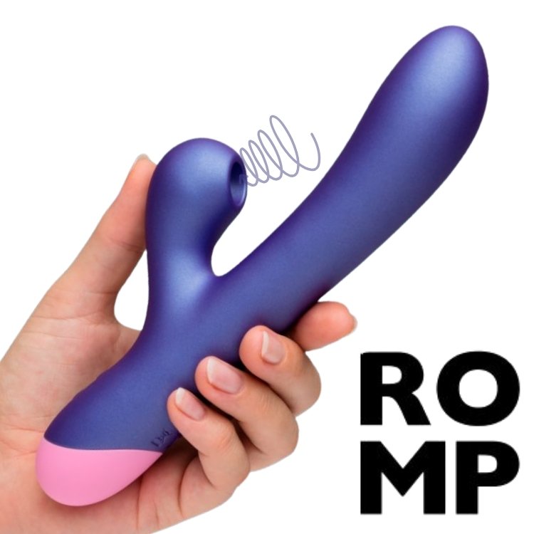 Vibromasseur rabbit ROMP Pulse Pleasure Air Cosmic Purple