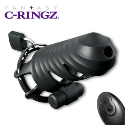 Remote Controlled Vibrating Cock Blocker - Fantasy C-Ringz