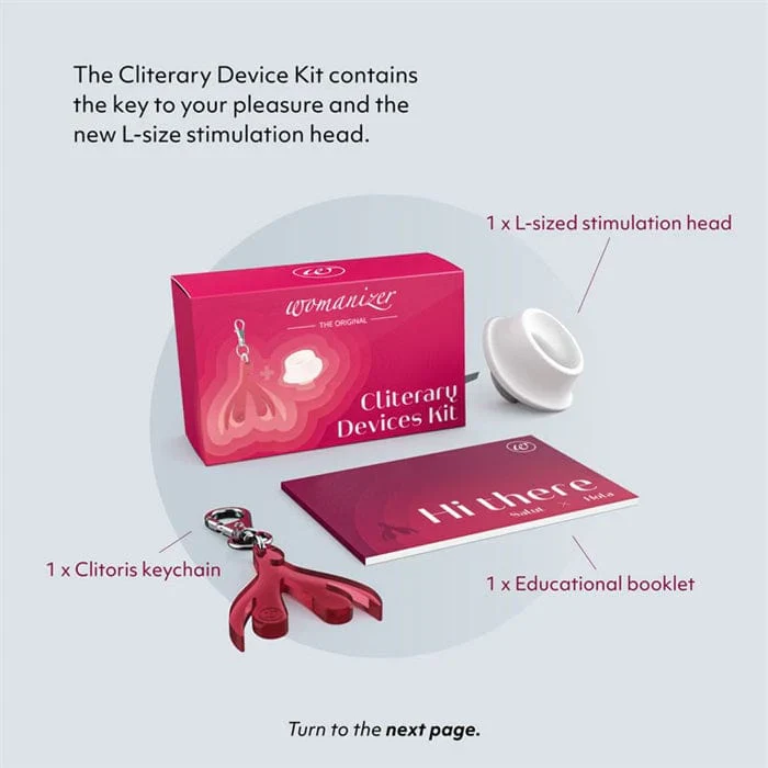 Contenu du Cliterary Devices Kit Womanizer