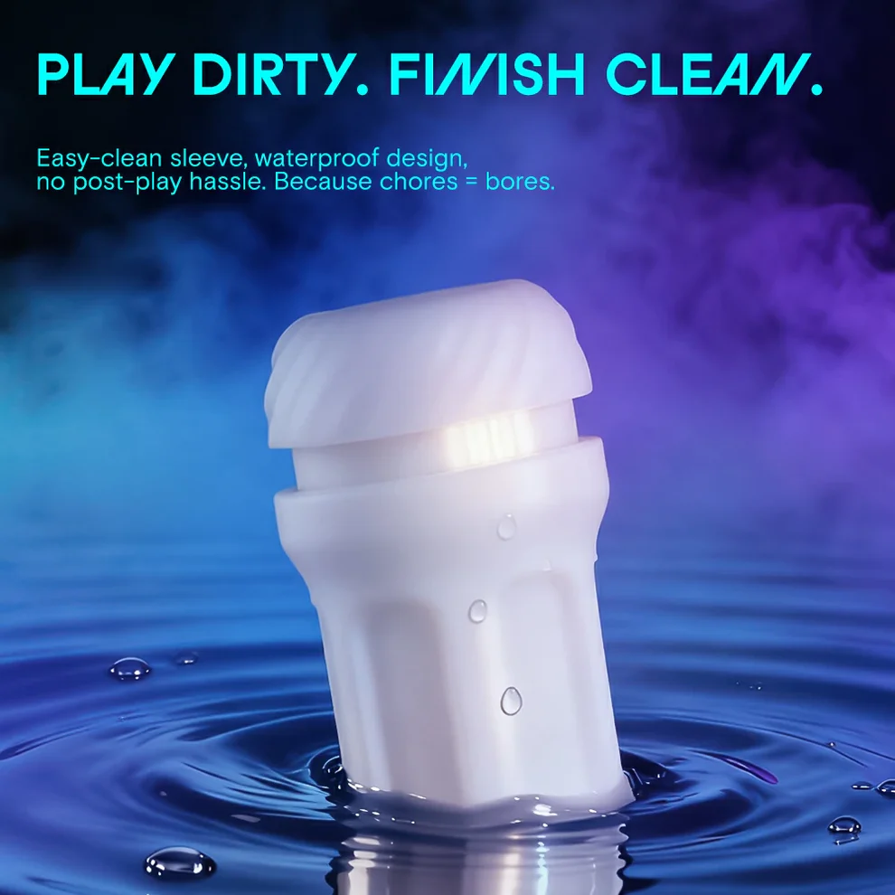 masturbateur connecté Kaotik Labs Shockwave contrôle à distance