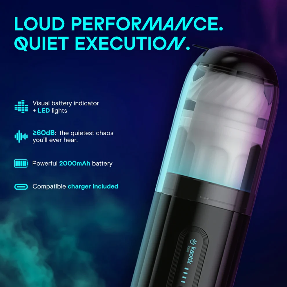 masturbateur connecté Kaotik Labs Shockwave contrôle à distance