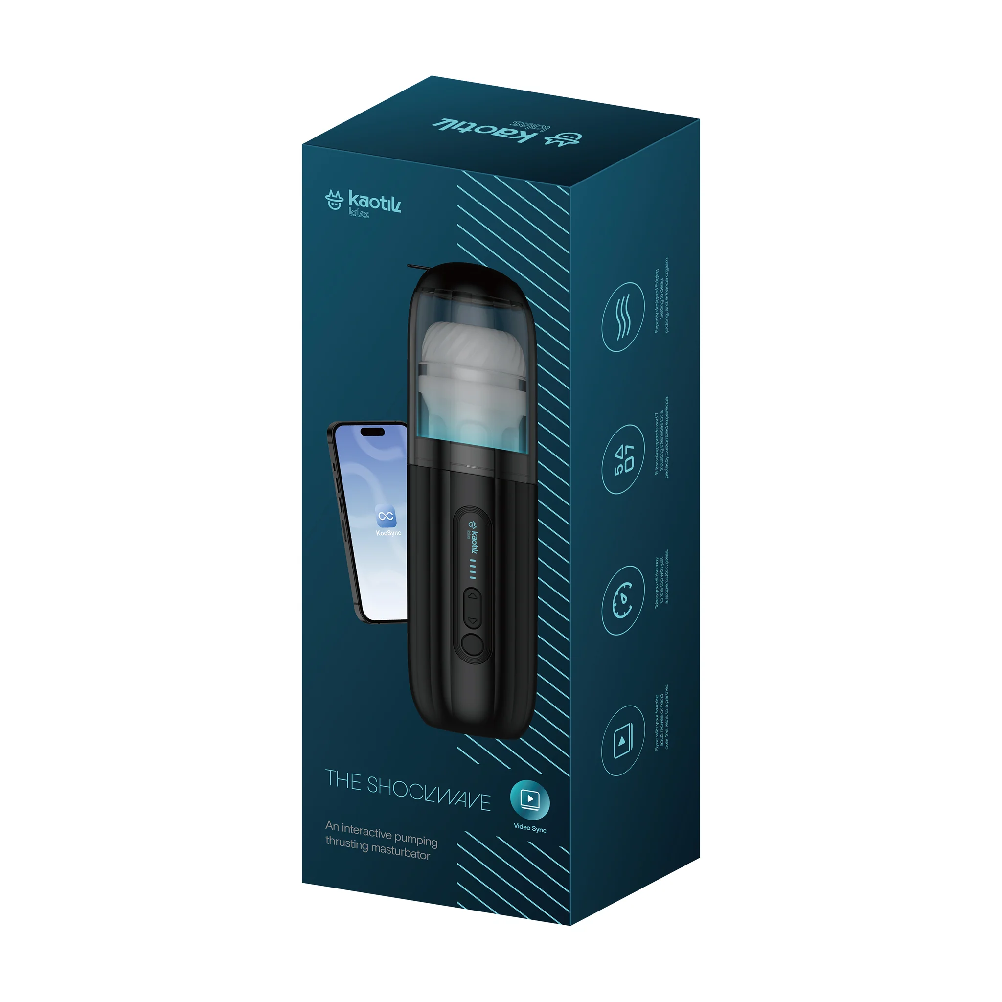 masturbateur sync vidéo KooSync The Shockwave