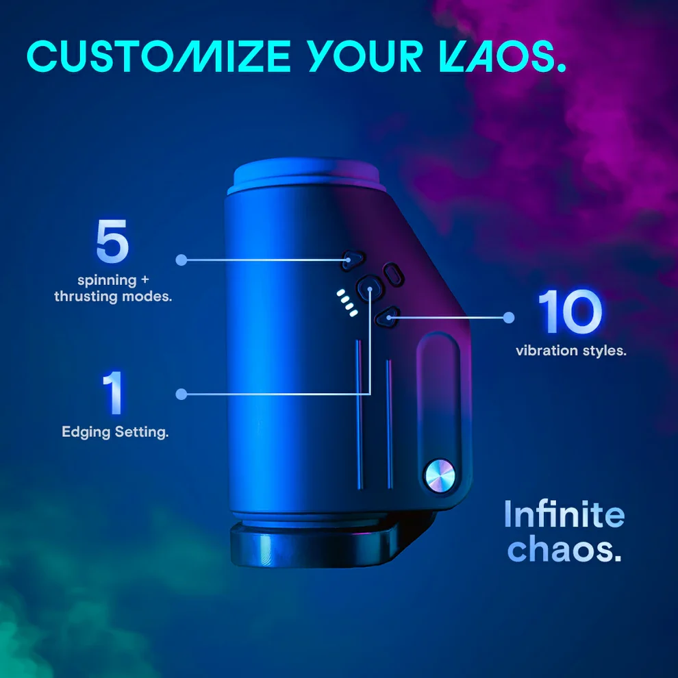 Masturbateur The Shotty sync vidéo bluetooth contrôle distance