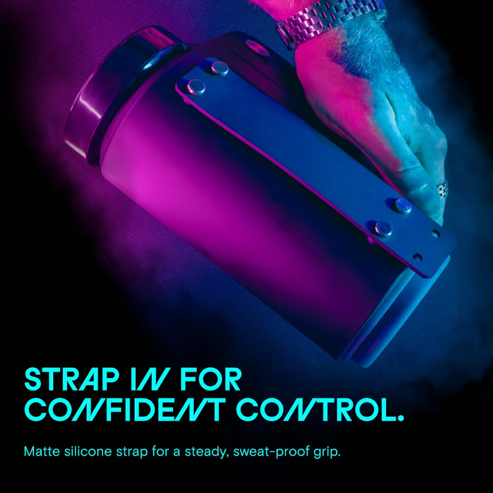 The Shotty dimensions 219x128x94mm USB-C rechargeable LED display