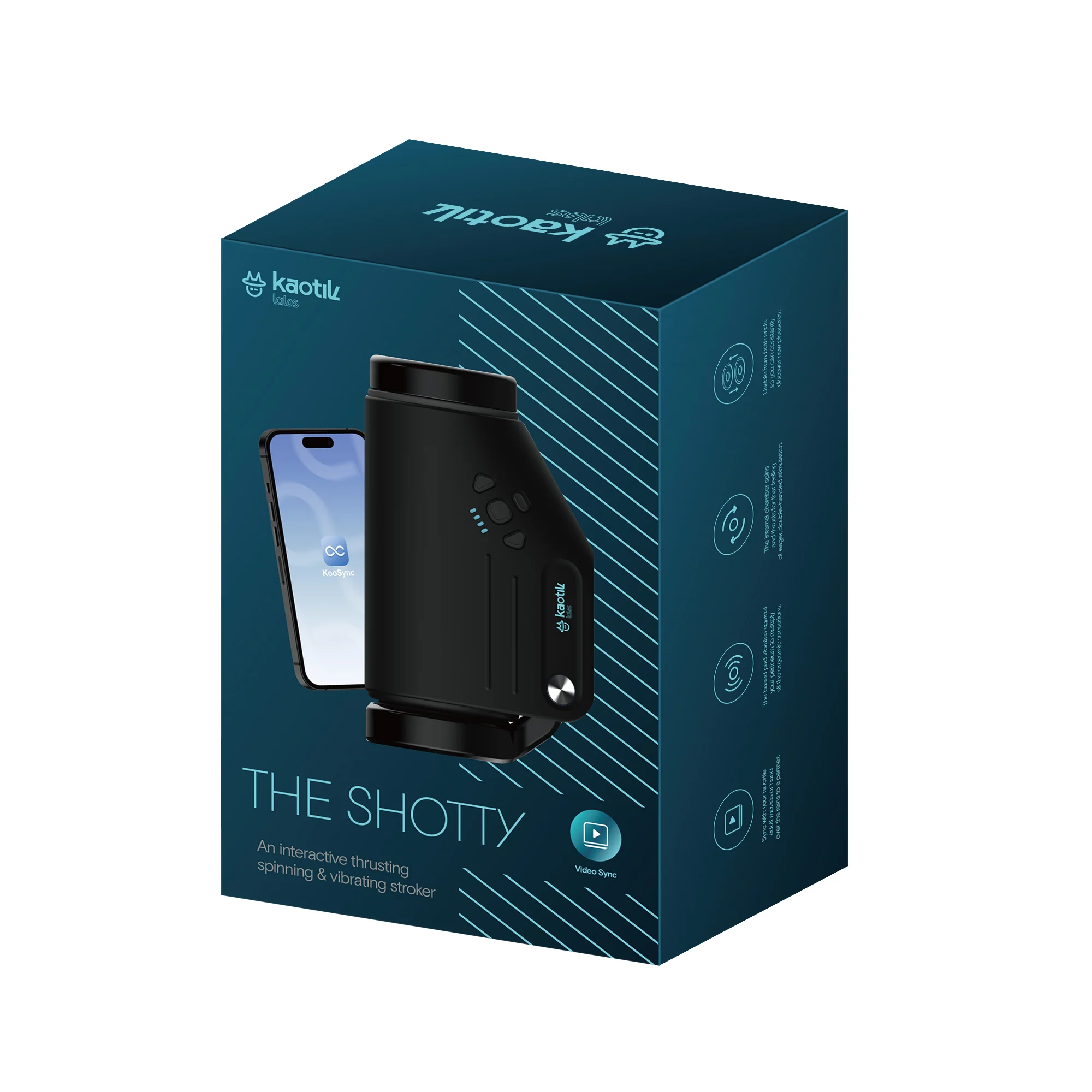 The Shotty Kaotik Labs chambre TPE texture 360 stimulation