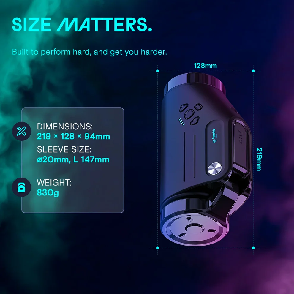 The Shotty Kaotik Labs chambre TPE texture 360 stimulation