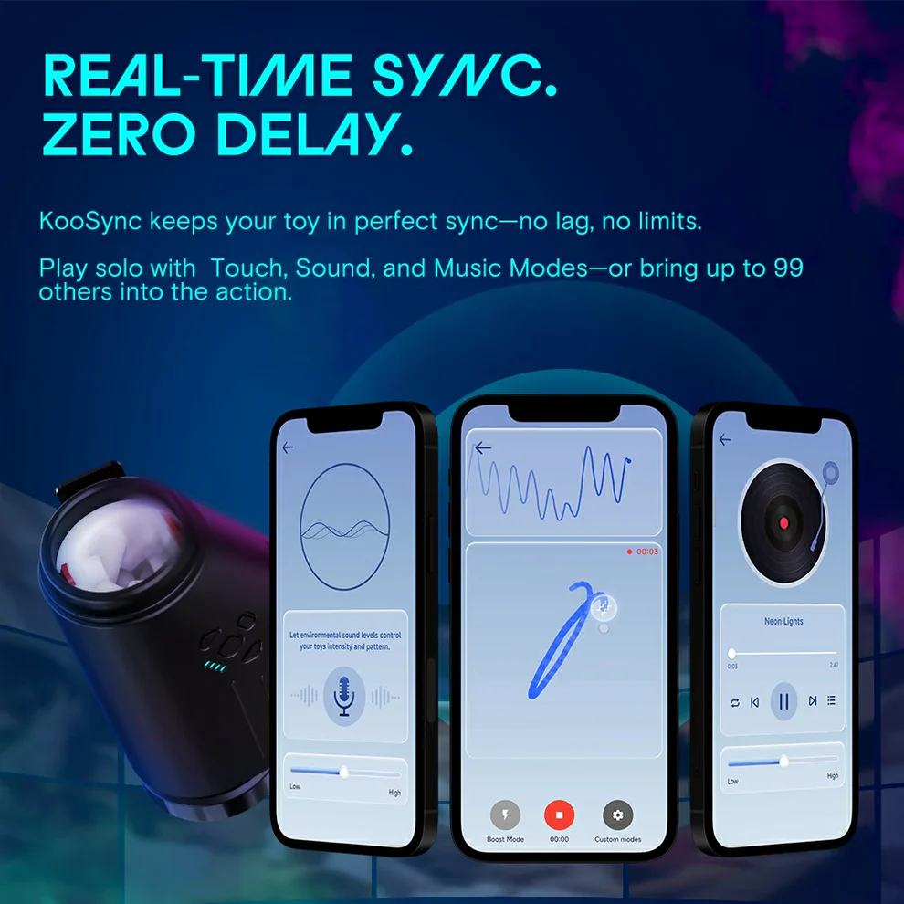 Masturbateur connecté The Shotty spinning thrusting